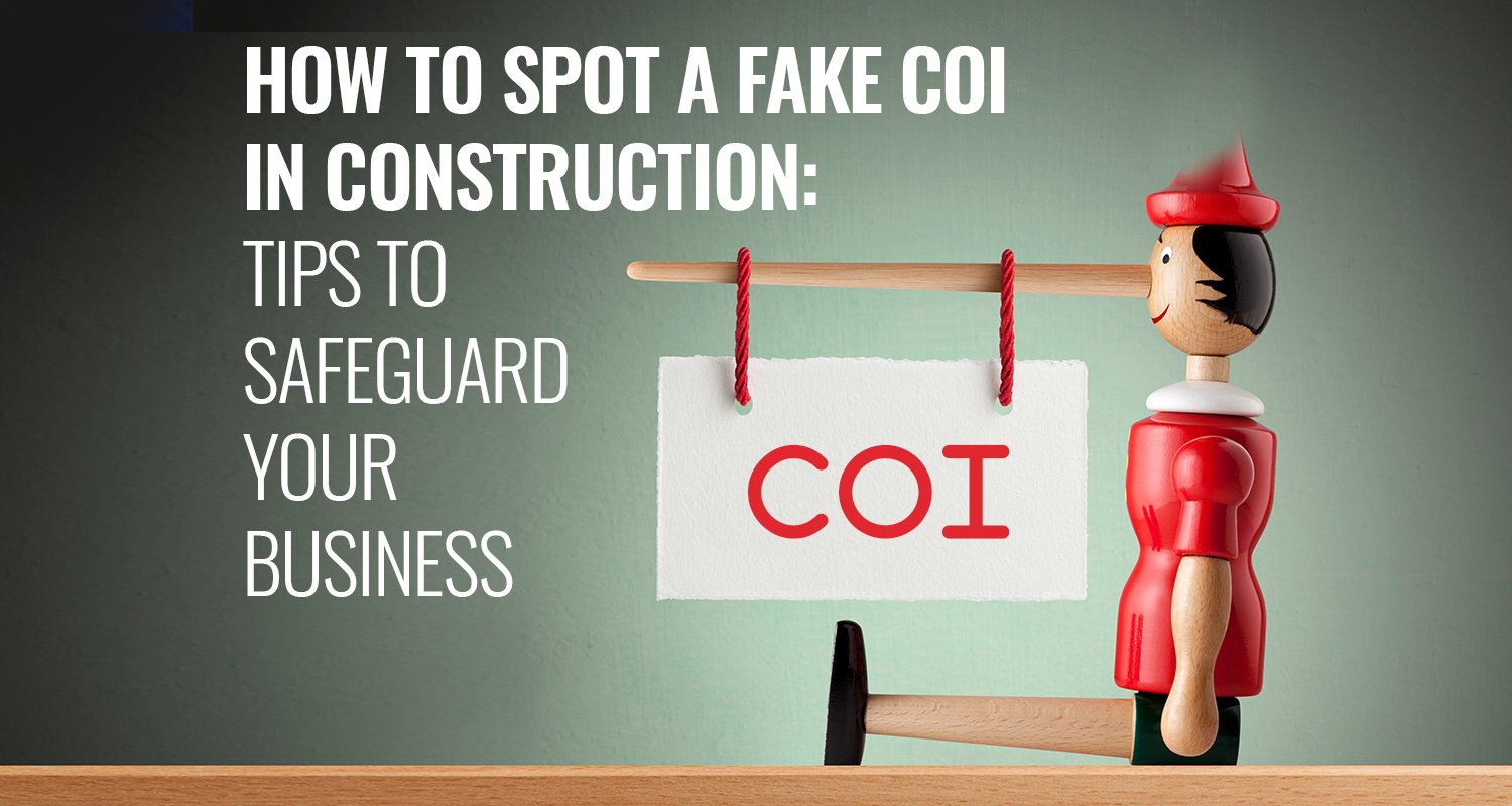 How To Spot A Fake COI