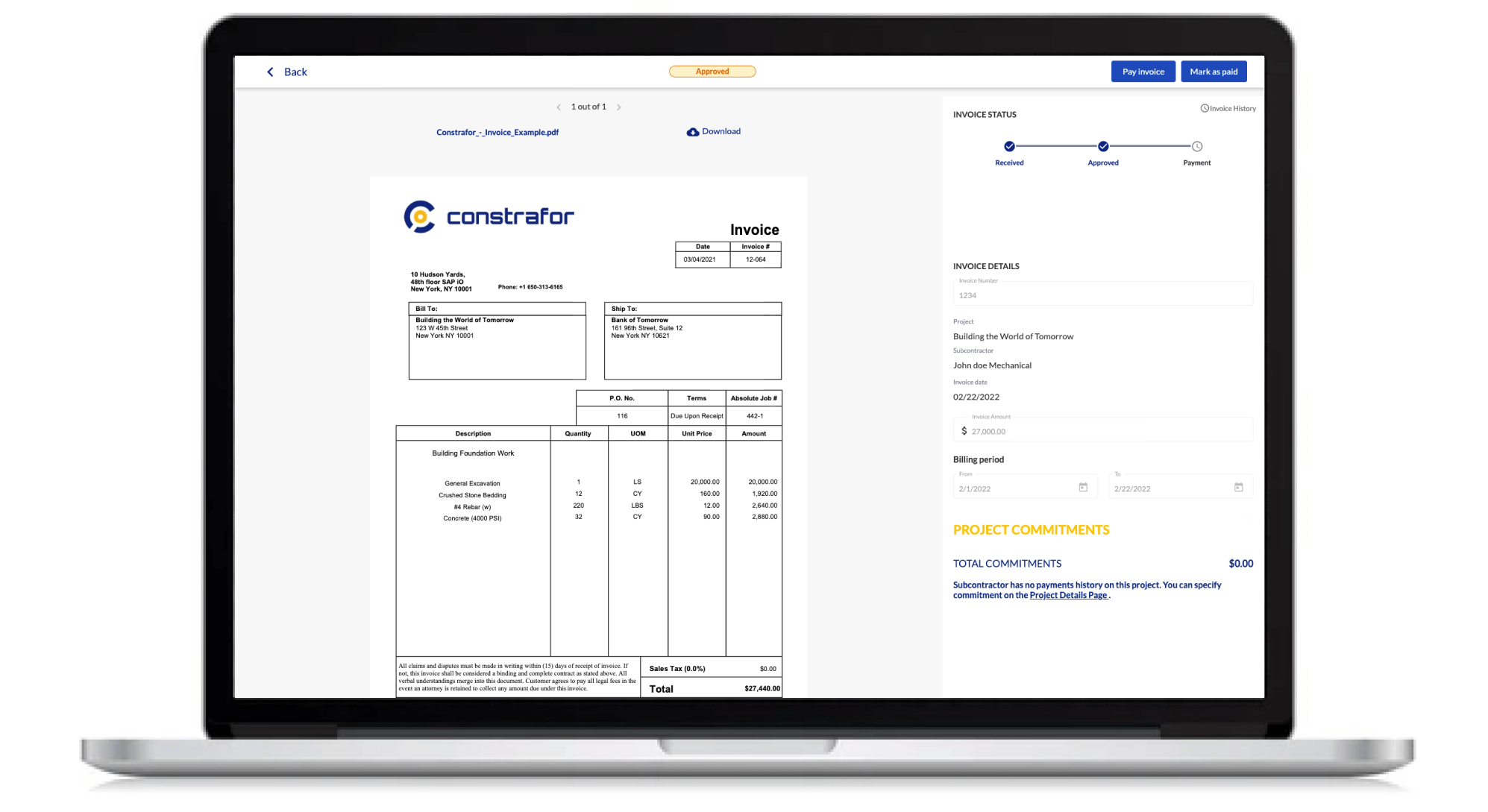 Easily Track Invoice Statuses and Generate Reports