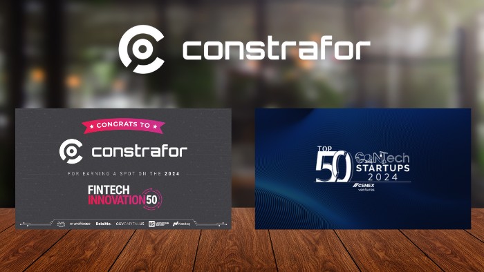 Constrafor Celebrates Dual Recognition in ConTech & FinTech Innovation